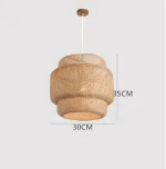 Pendente de Bambu Moderno - Imagem 3