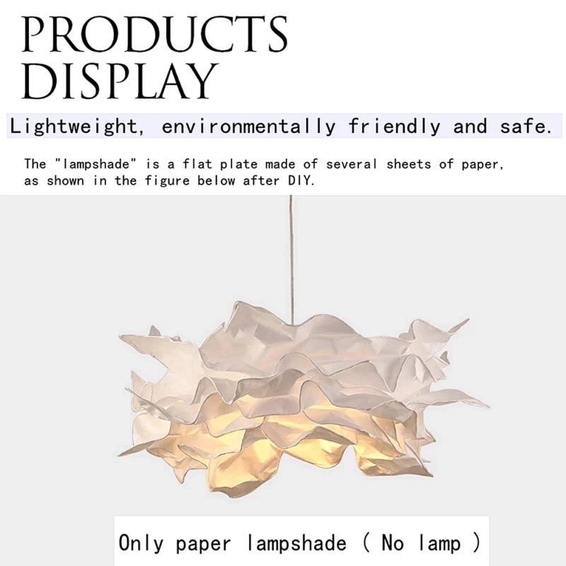 Pendente de Papel Artístico