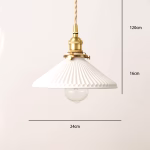 Lustre Nórdico Cerâmico Japonês - Imagem 7