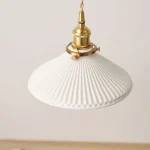 Lustre Nórdico Cerâmico Japonês - Imagem 4