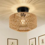 Plafon de Rattan Artesanal