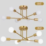 Plafon Vintage Iluminação Clássica - Imagem 6