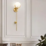 Arandela de Parede Nórdica com Mármore - Imagem 5
