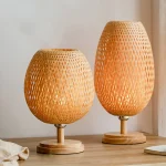 Candeeiro de Mesa de Bambu - Imagem 4