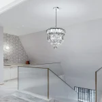 Kf S973f9779ee2640c9b0c35172edc05639l Mini Candelabro De Cristal Cromado Teto Pingente Lumin Rias Led Crystal Flush Mount Luz Regul Vel