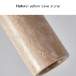 Pendente de Mármore Amarelo Wabi-Sabi - Imagem 6
