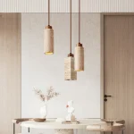 Pendente de Mármore Amarelo Wabi-Sabi - Imagem 3