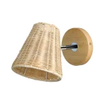 Arandela de Rattan Artesanal