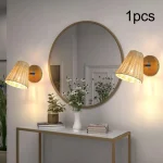 Arandela de Rattan Artesanal - Imagem 3