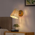 Arandela de Rattan Artesanal - Imagem 2