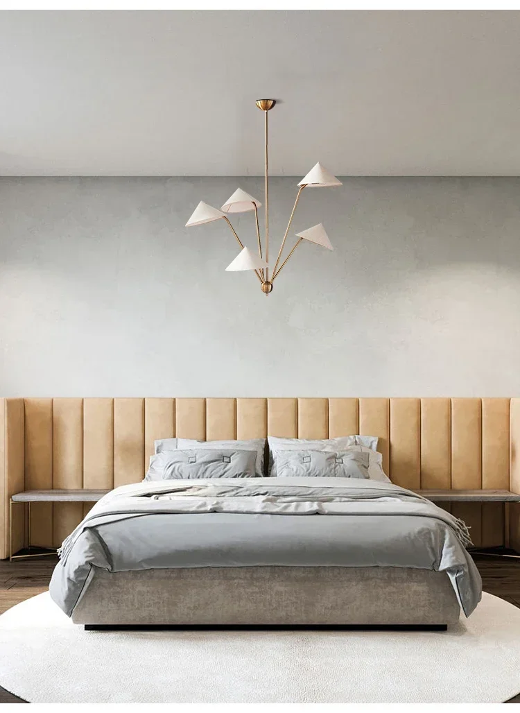 Lustre Wabi-Sabi de Várias Cabeças