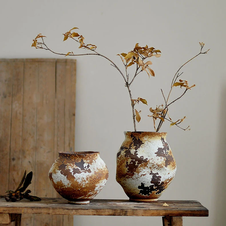 Vaso Cerâmico Wabi-Sabi