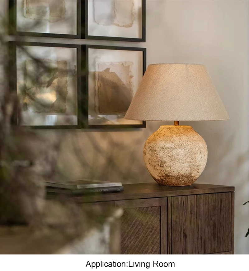 Lâmpada de Mesa Wabi-Sabi