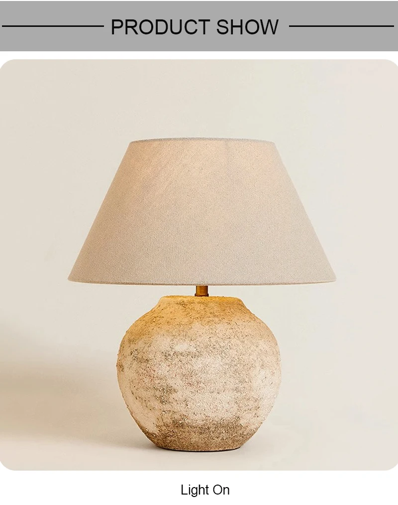 Lâmpada de Mesa Wabi-Sabi