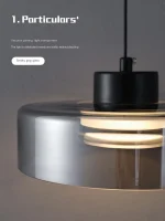 Pendente Minimalista de Vidro - Imagem 4