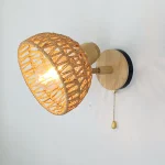 Luminária Arandela de Rattan