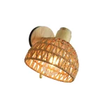 Luminária Arandela de Rattan - Imagem 5