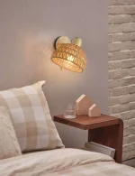 Luminária Arandela de Rattan - Imagem 3