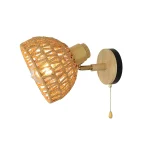 Luminária Arandela de Rattan - Imagem 4