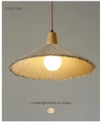 Lustre de Pedra Estilo Japonês - Imagem 7