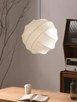 Lustre Wabi-Sabi de Seda - Imagem 4