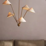 Lustre Wabi-Sabi Múltiplas Cabeças