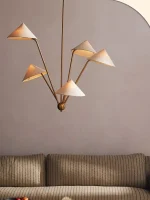 Lustre Wabi-Sabi Múltiplas Cabeças