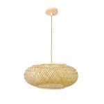 Pendente Fibra de Bambu Vintage