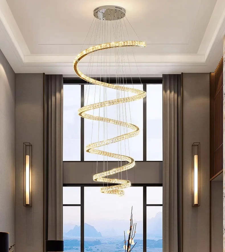 Lustre de Cristal Moderno