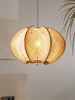 Luminária Pendente de Vime
