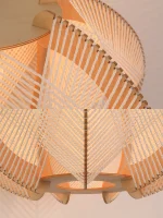 Luminária Pendente de Vime - Imagem 6