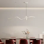 Lustre Pendente Nórdico Minimalista - Imagem 6