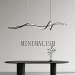 Lustre Pendente Nórdico Minimalista - Imagem 2
