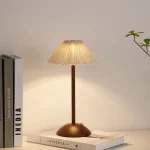 Abajur Minimalista de Tecido - Imagem 5