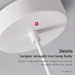 Luminária Pendente LED Nórdica - Imagem 6