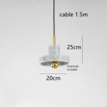 Pendente de Mármore Moderno - Imagem 5