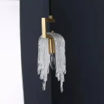 Pendente Luxo Vidro Dourado - Imagem 7