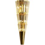 Arandela Luxor Cristal Dourado