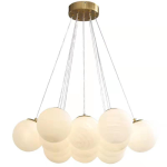 Lustre Orbe de Vidro
