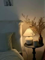 Abajur Clássico Handmade Japonês Cerâmica Terracota Modelo 2024/2025 - Imagem 4
