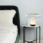 Abajur Cogumelo De Vidro Cogumelo Degradê - Imagem 2