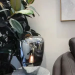 Abajur Contemporâneo Modelo De Vidro - Imagem 4