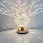 Abajur Design Romântico Sky Star Projeção De Acrílico