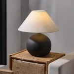 Abajur Cerâmica Moderno Americano Retro Modelo 2024/2025 - Imagem 2