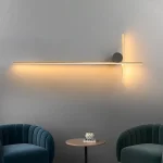 Luminária Arandela Barra Alumínio e Fita De LED