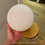 Arandela barcelona esfera vidro - Imagem 2
