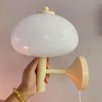 Arandela bauhaus creme cogumelo - Imagem 3