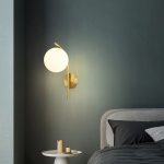 Arandela bola de vidro e led 7w - Imagem 3