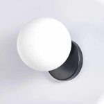 Arandela bola de vidro - Imagem 3