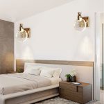 Arandela de vidro e luz de led - Imagem 2